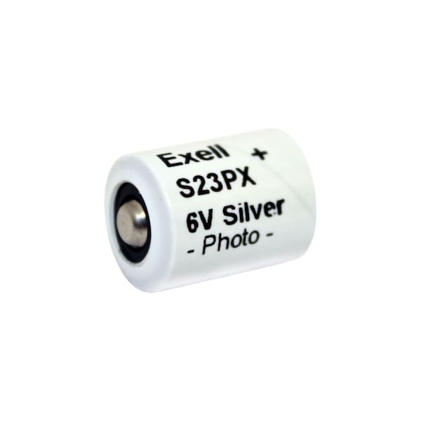 Exell Battery S23PX 6V Silver Oxide Battery 4NR42 EPX23 V23PX 4LR42 PX23 S23PX - main